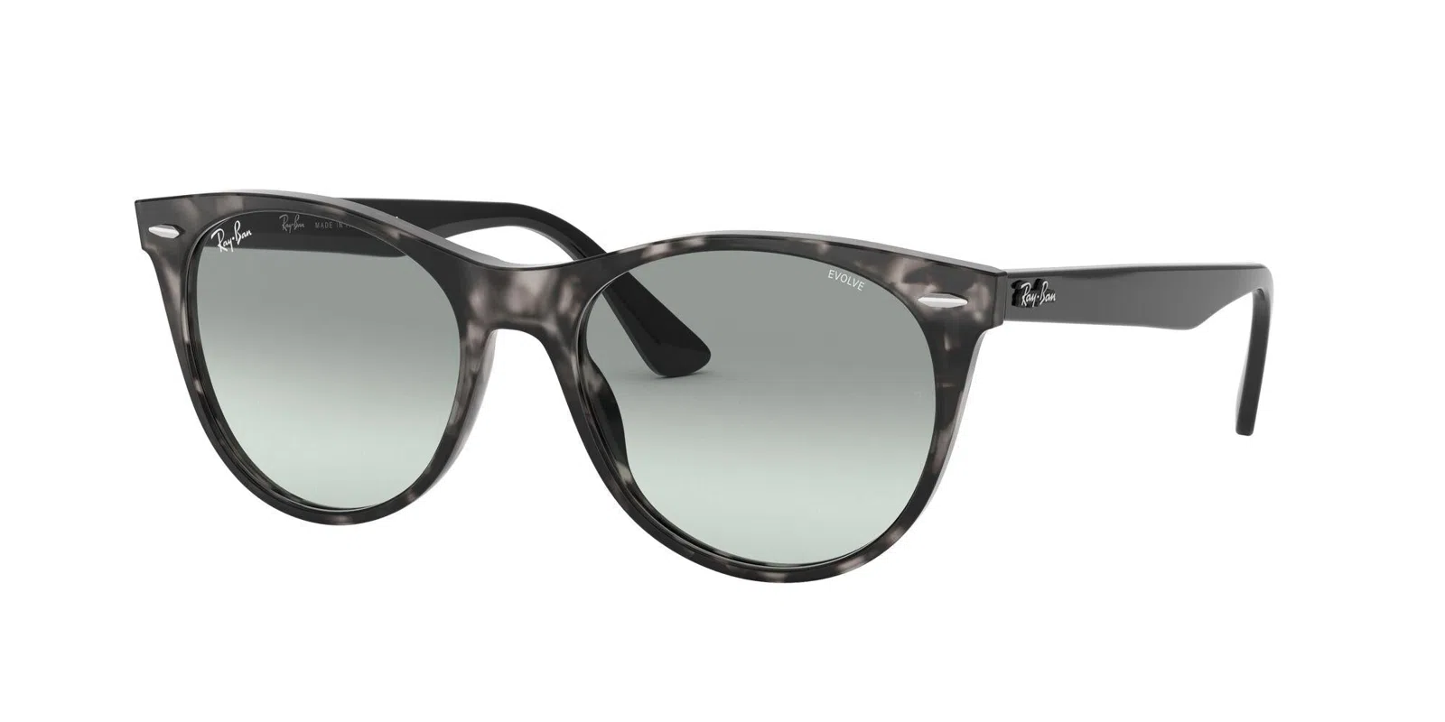 Ray-Ban Wayfarer Ii 2185 Sunglasses - Havana On Trasparent Light Bro - view 14